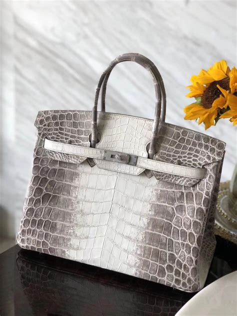 hermes himalayan crocodile skin birkin bag|hermes himalayan bag price.